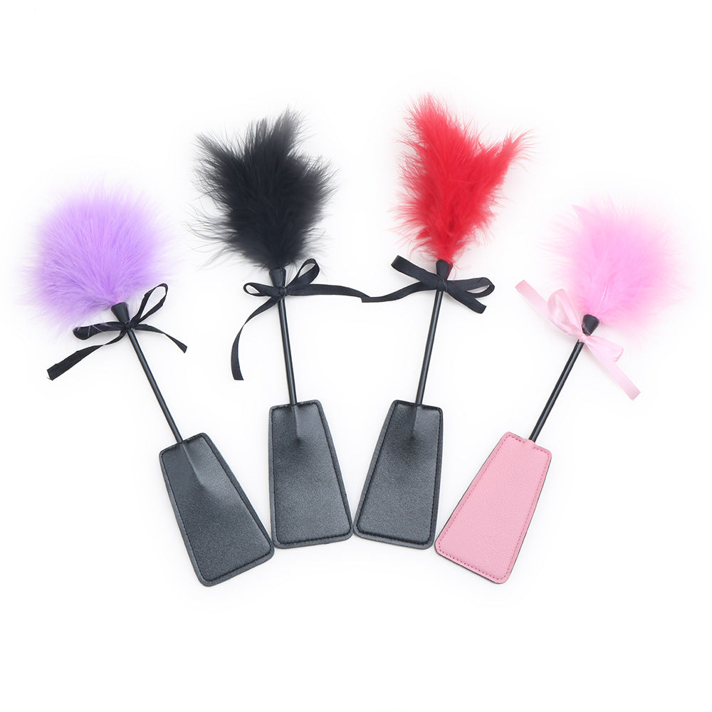Flirting Toys, Erotic Spanking Feather Paddle