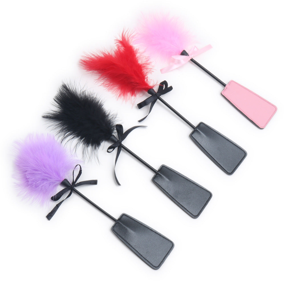 Flirting Toys, Erotic Spanking Feather Paddle