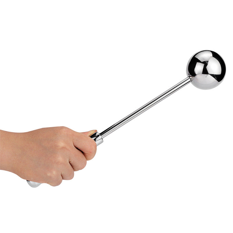 Metal Handheld Spherical Anal Plug