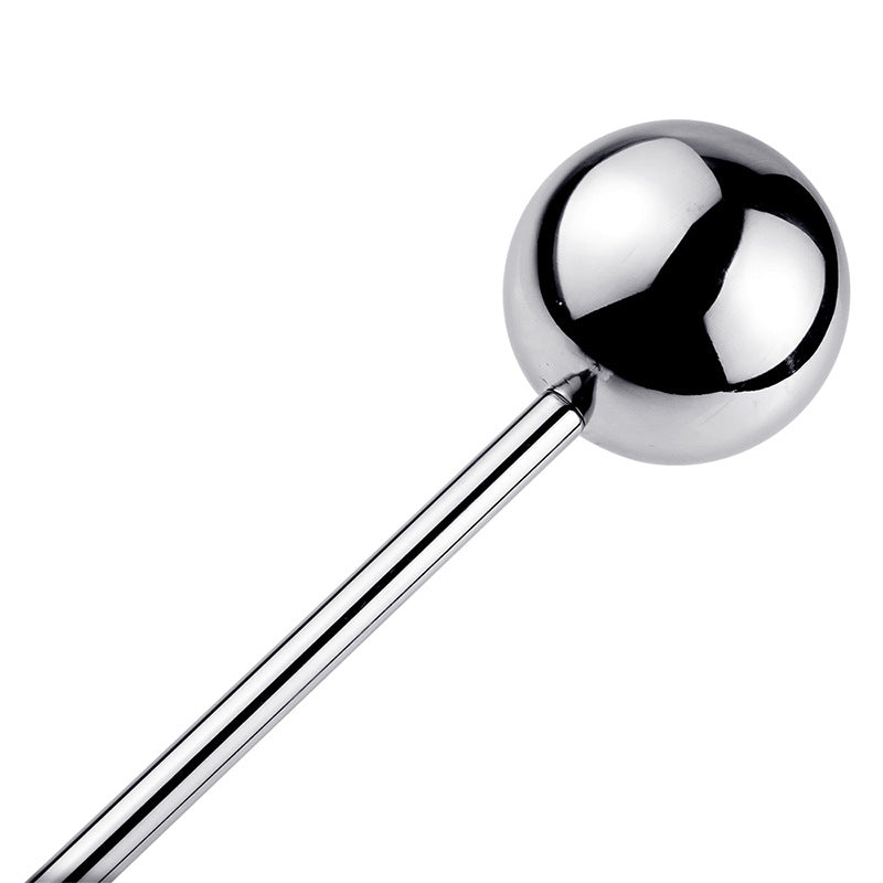 Metal Handheld Spherical Anal Plug