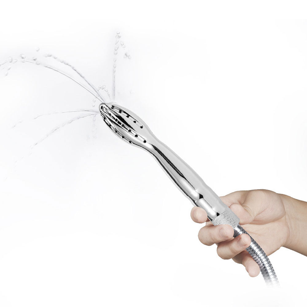 Enema irrigation device anal plug