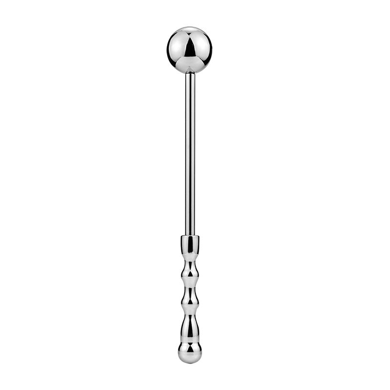 Metal Handheld Spherical Anal Plug