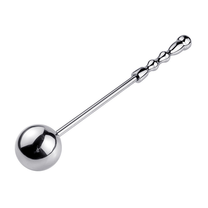 Metal Handheld Spherical Anal Plug