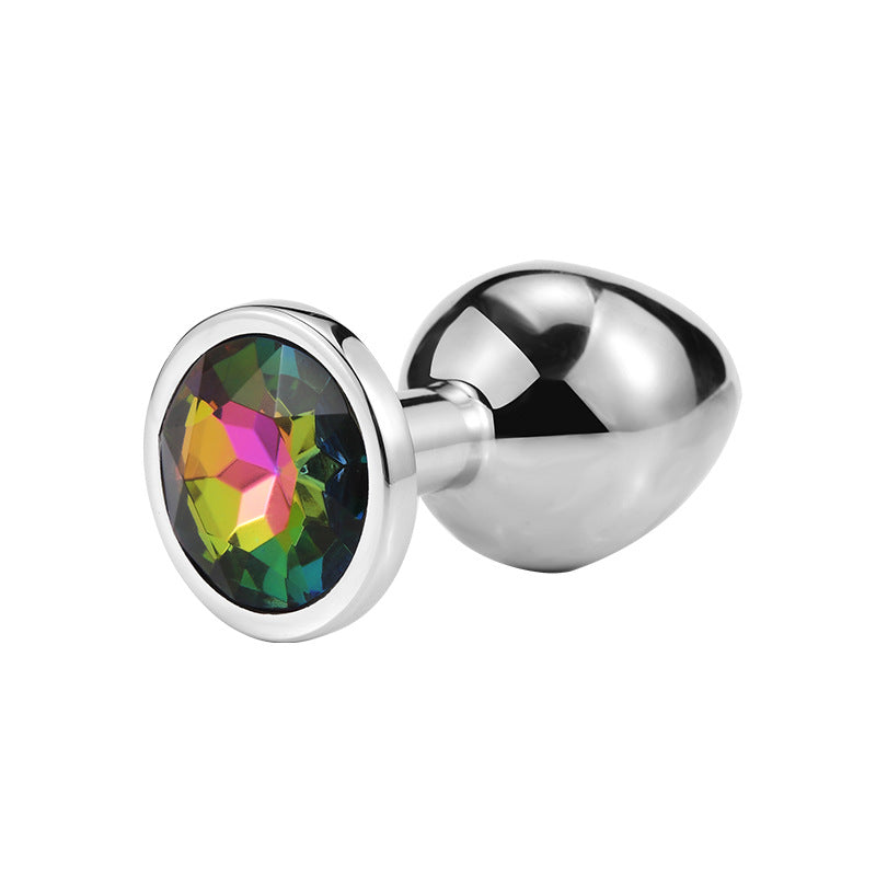 Silver anal plug