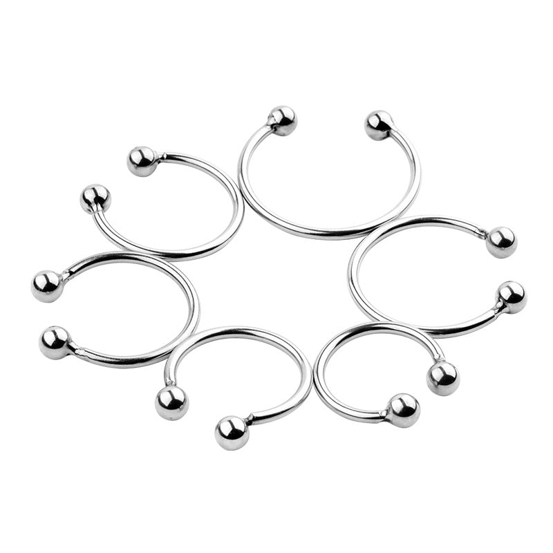 Double Bead Erotic Opening Ring