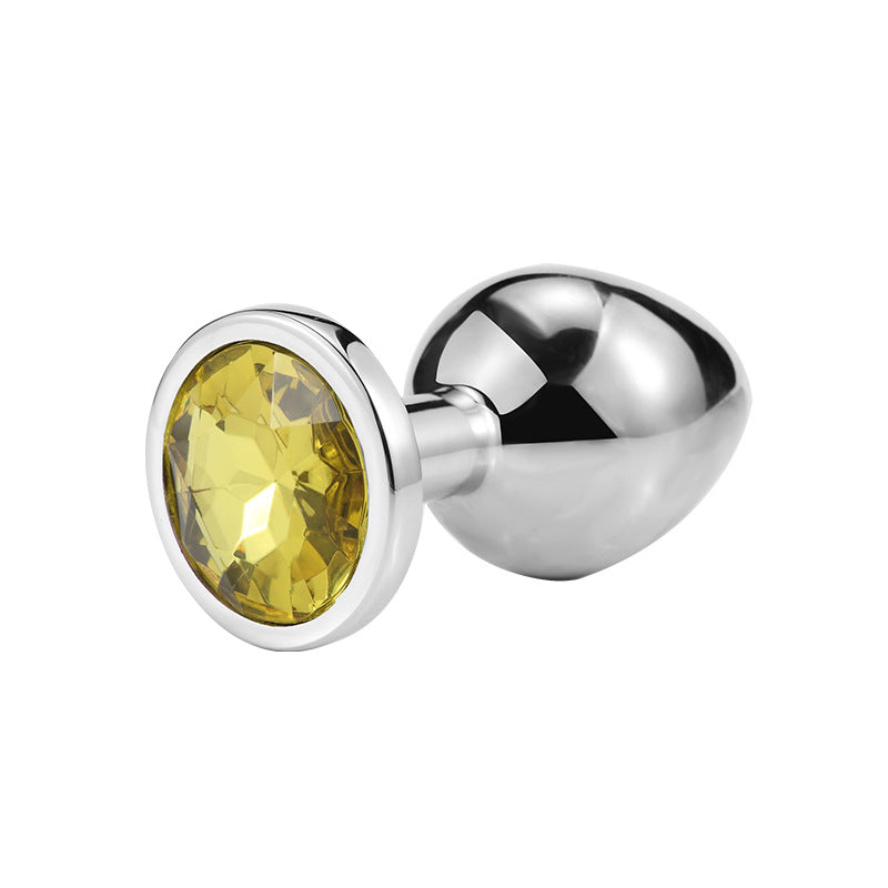 Silver anal plug