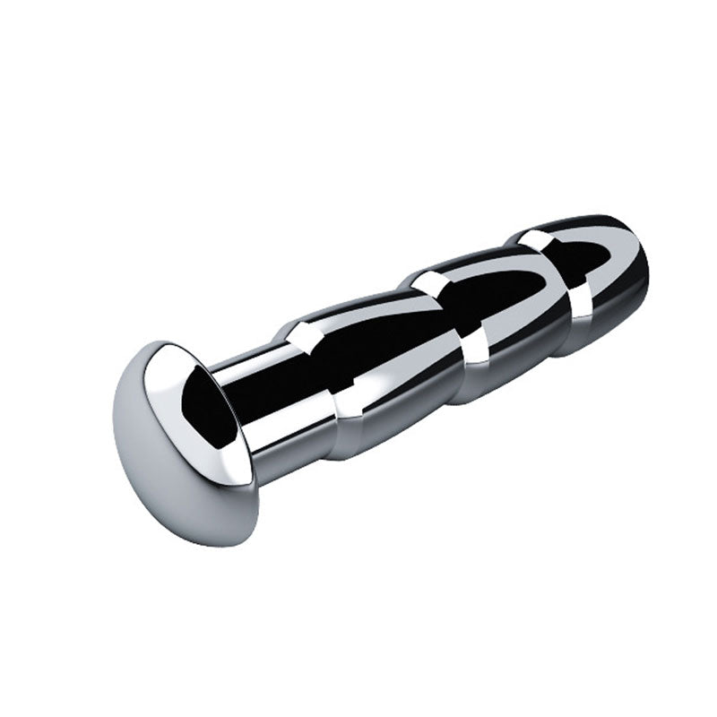 Male urethral catheter stimulation dilator