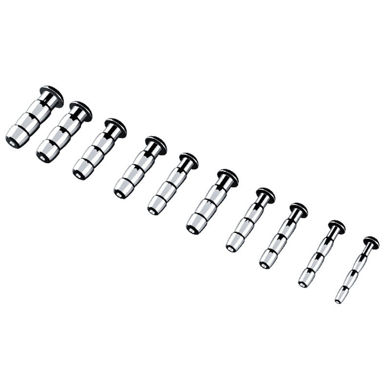 Male urethral catheter stimulation dilator