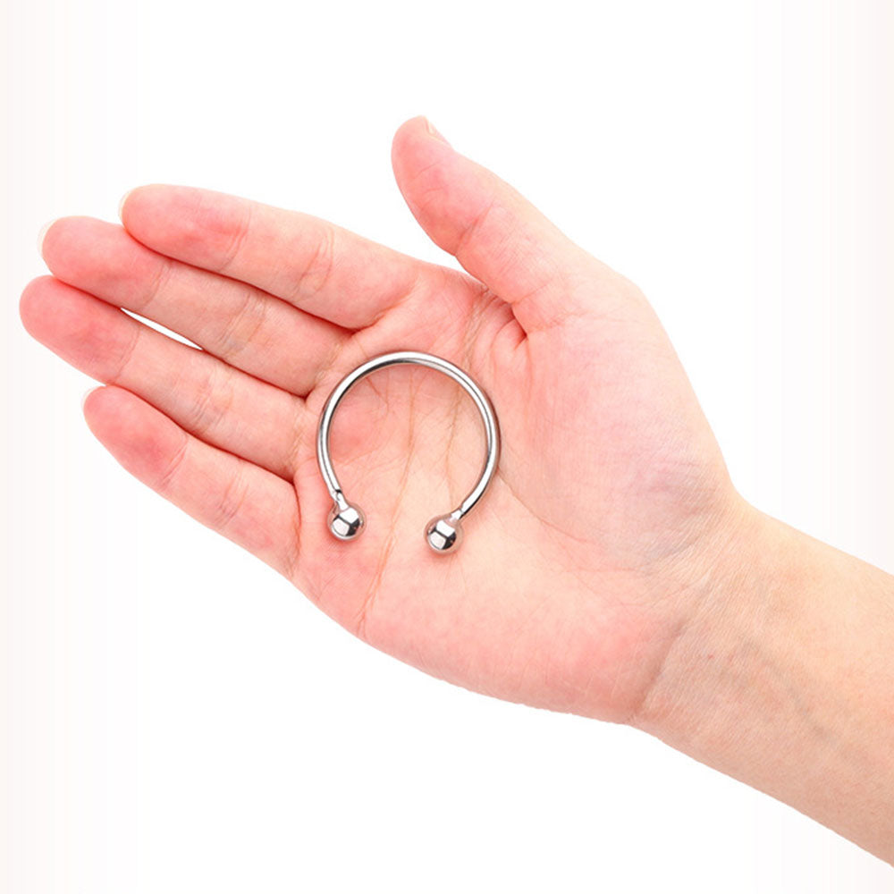 Double Bead Erotic Opening Ring