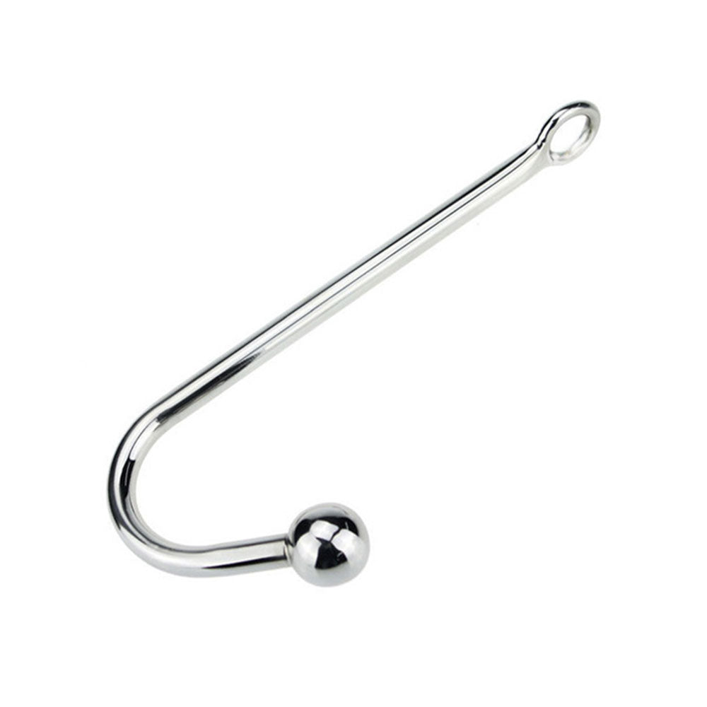 Stainless steel anal hook