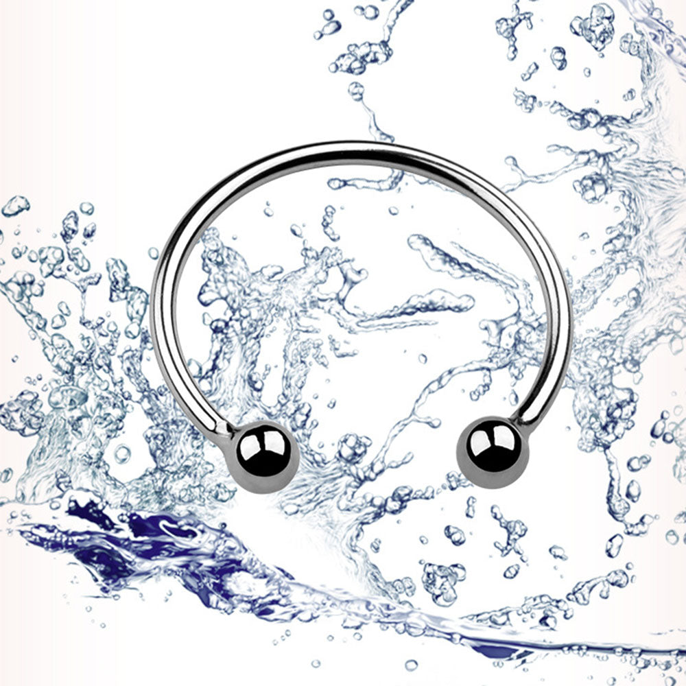Double Bead Erotic Opening Ring